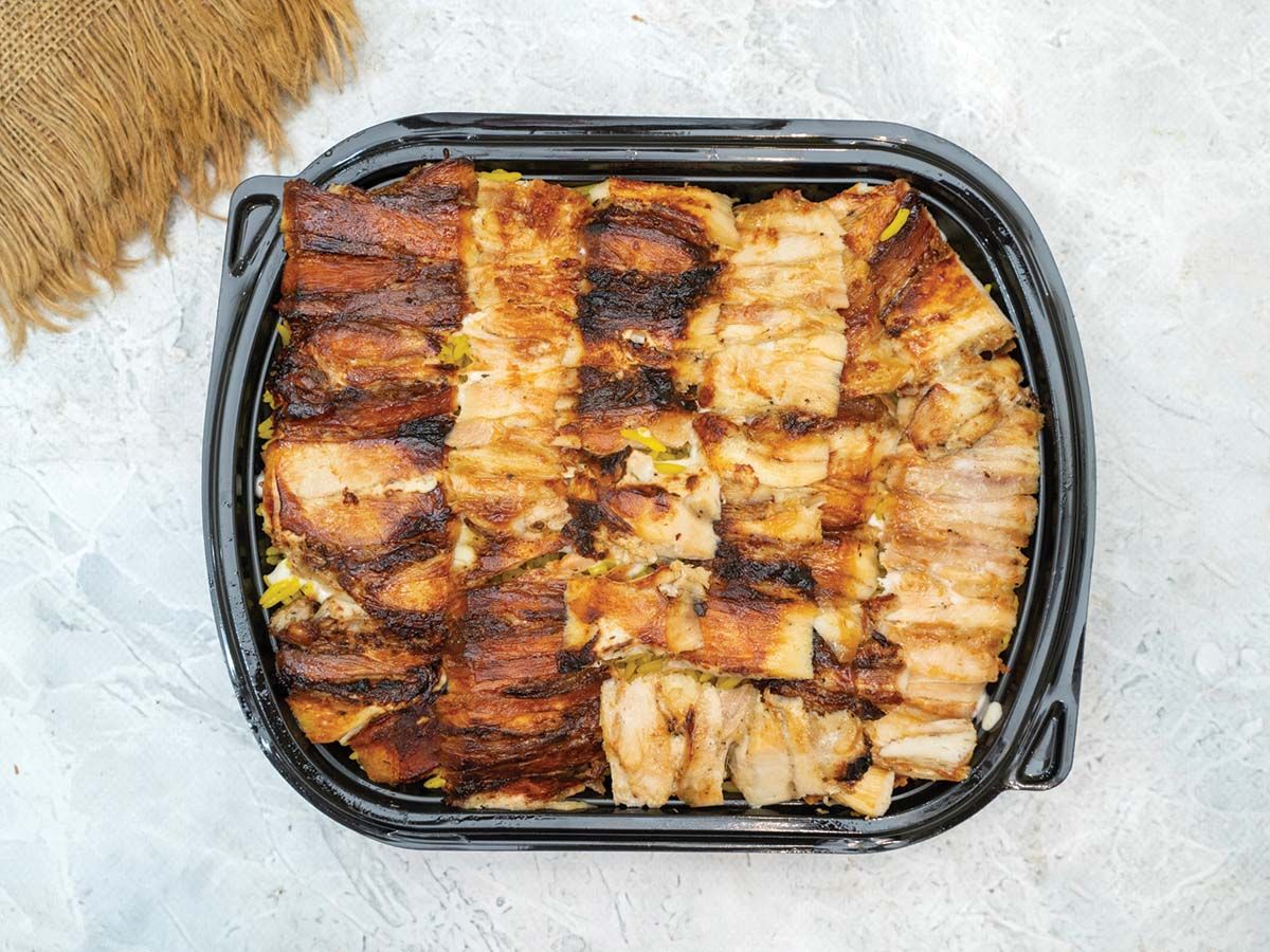Chicken Shawerma fatteh