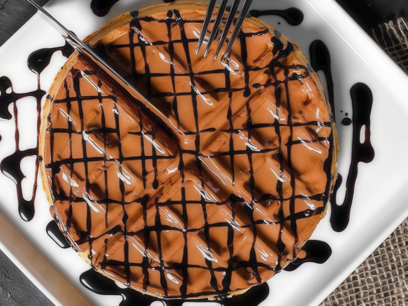 Chocolate Waffle