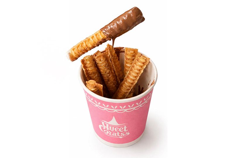 Belgian Chocolate Waffle Fries