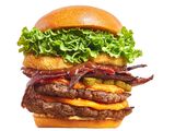 Belly Beef Bacon Burger Combo Sandwich Offer