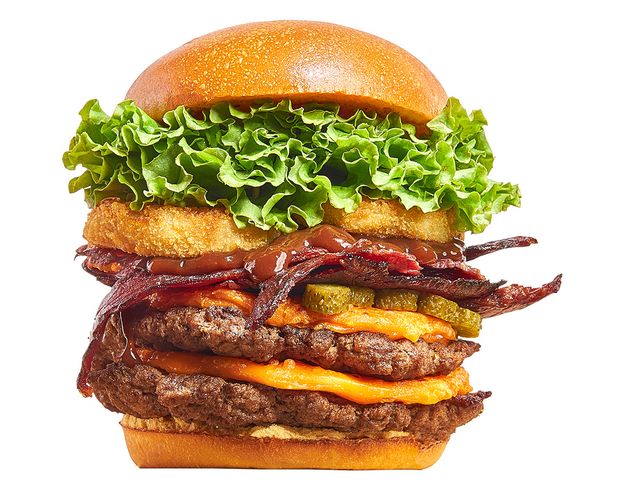 Belly Beef Bacon Burger Combo Sandwich Offer
