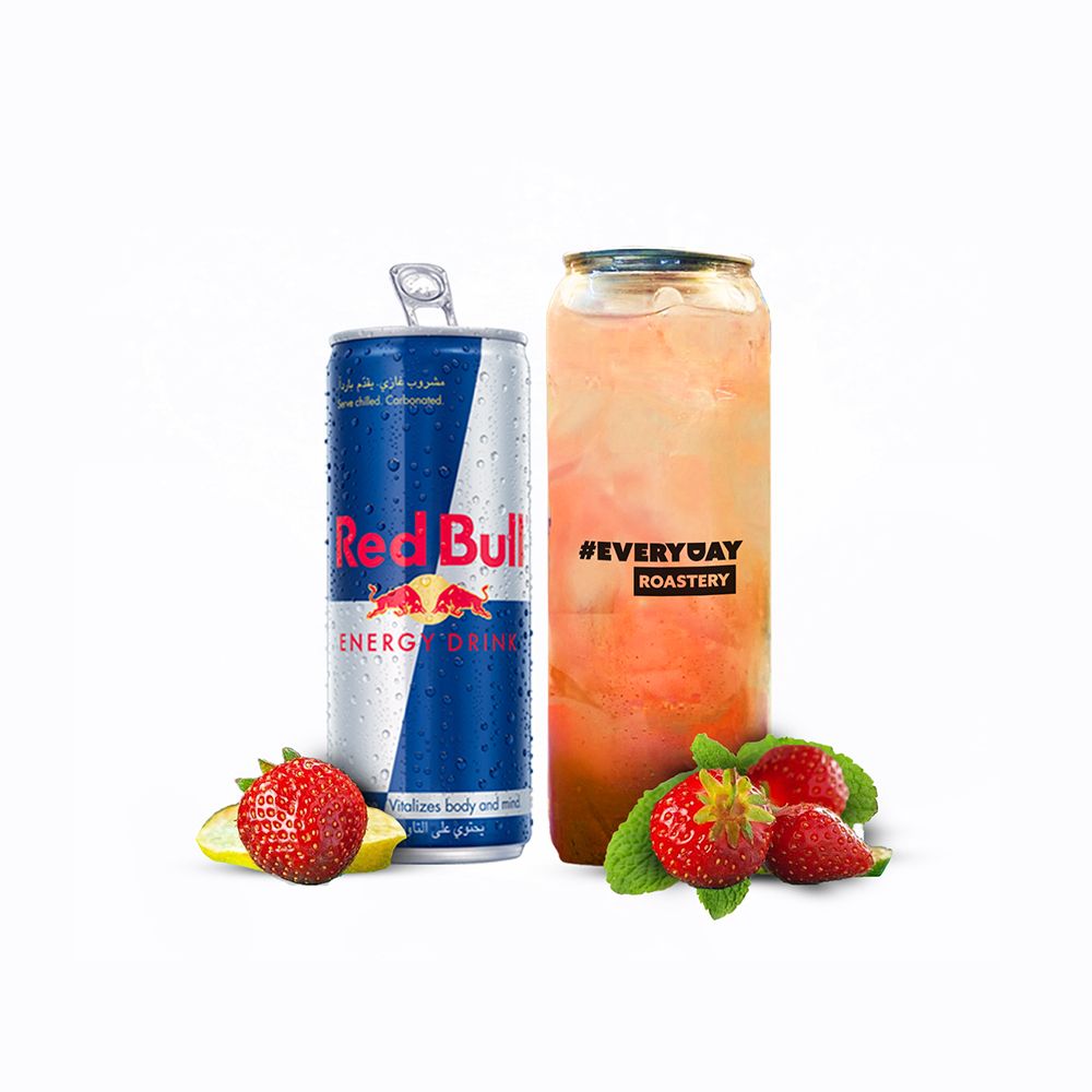 Red Bull Mocktail Berry Mango Lemon
