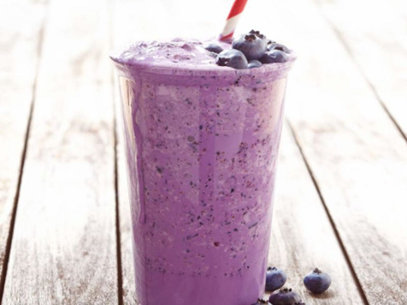 Blueberry Milkshake