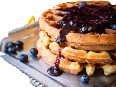 Berry Waffle