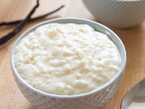 Rice pudding