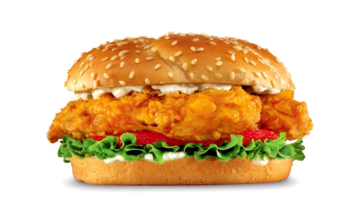 Big Chicken Burger Sandwich