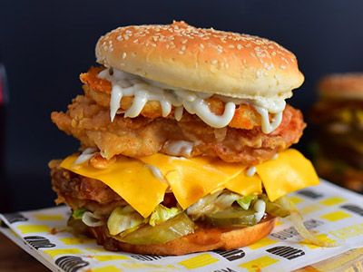 Big Bang Chicken Burger Sandwich