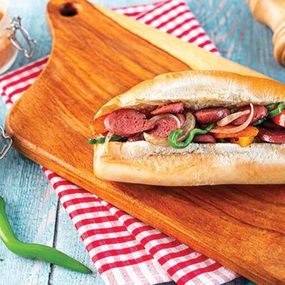 Bikin hotdog sandwich
