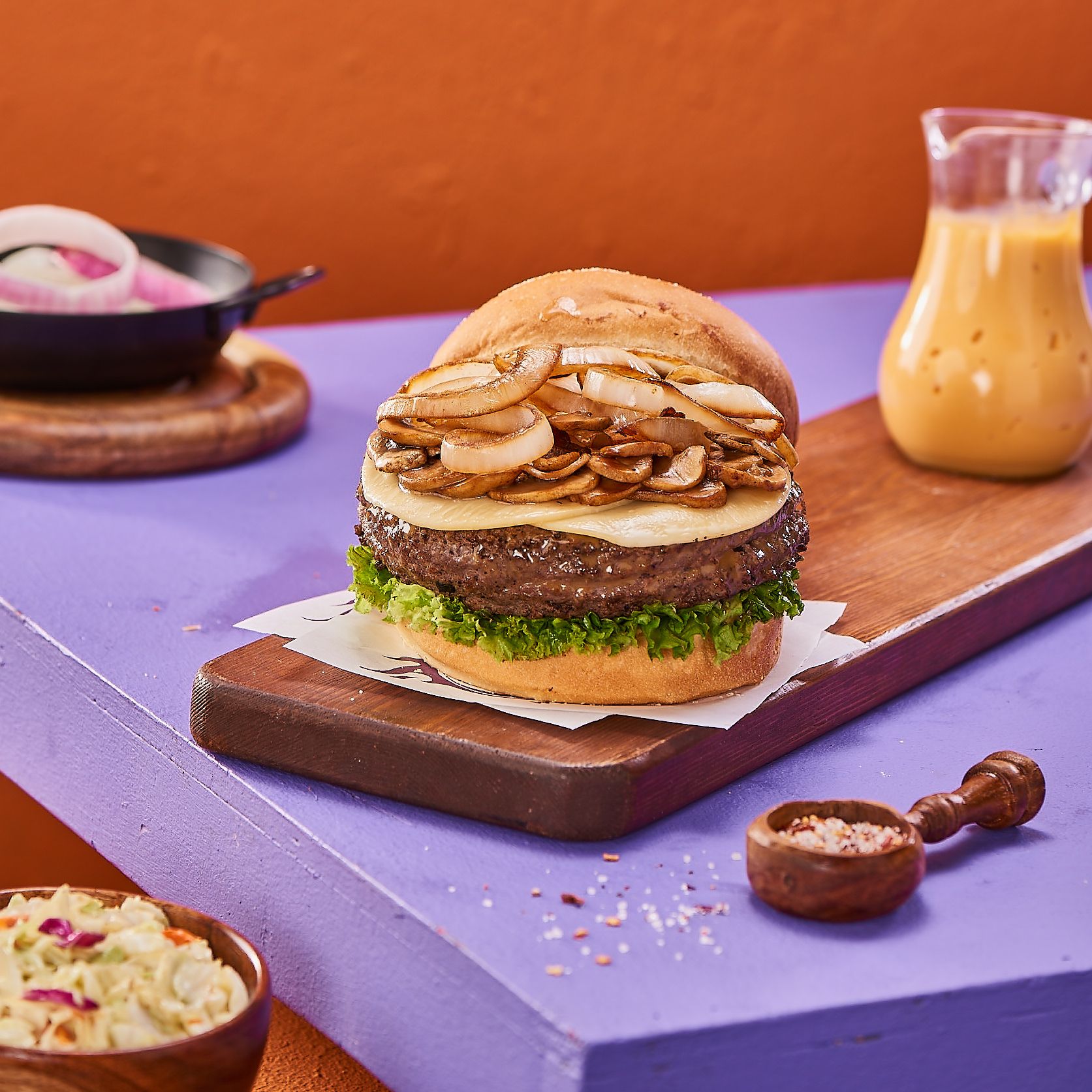 Beamy Beef Burger Sandwich