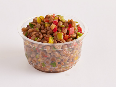Black Lentil Salad