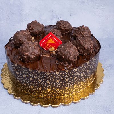 Black Torte Piece, Half Of Ganache 28
