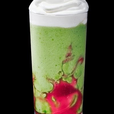 Blended Strawberry Matcha