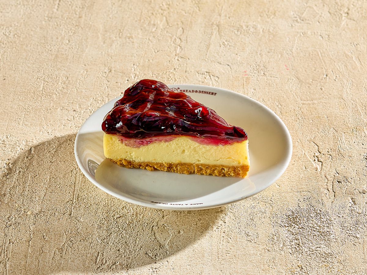 Blue berry cheesecake