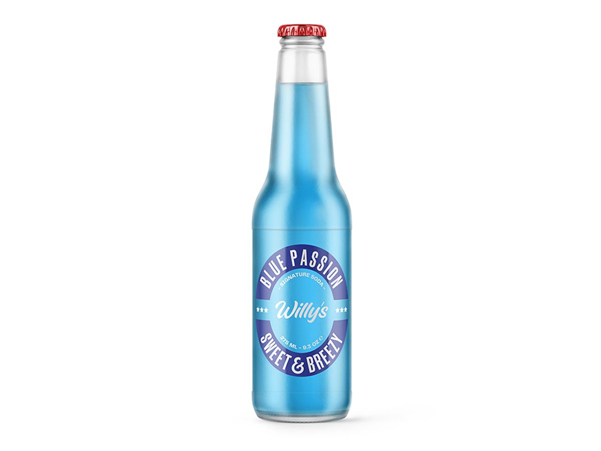 Blue Passion Soda