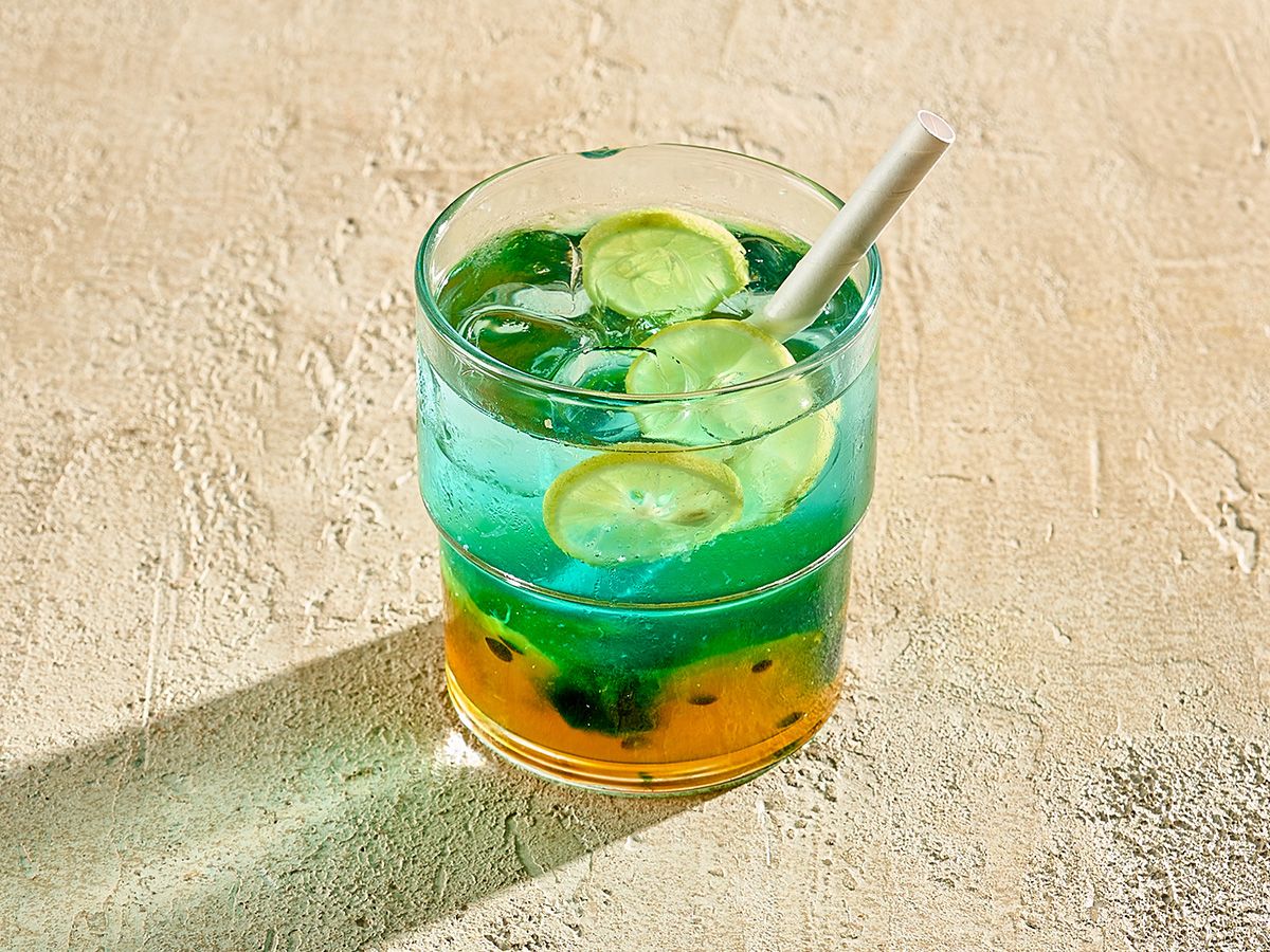 Blue Passion Mocktail