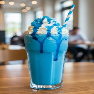 Blue Raspberry Milkshake