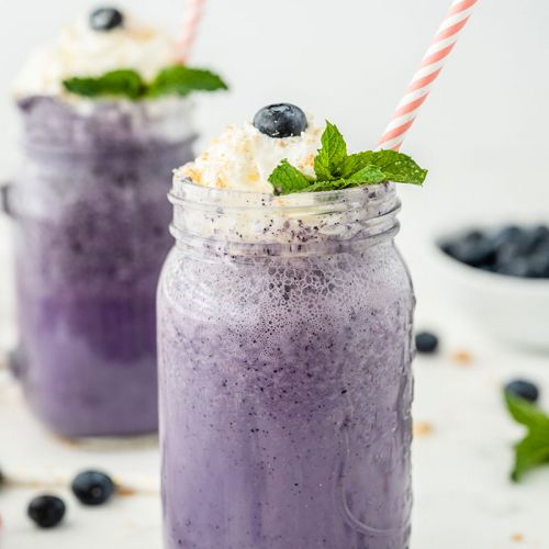 Blueberry Milk Shake
