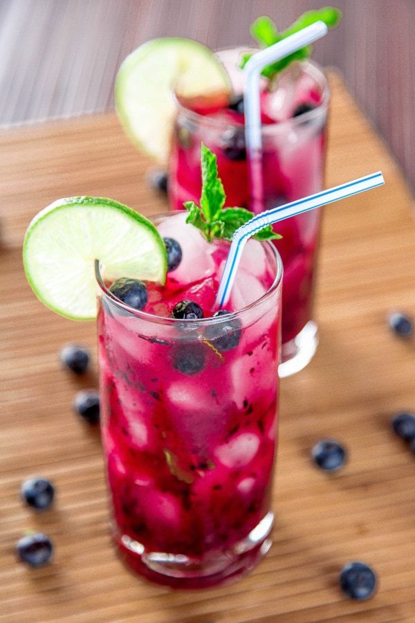 blueberry mojito