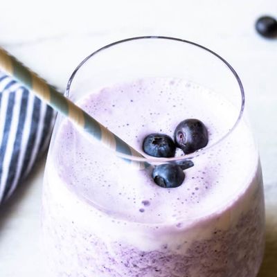 Blueberry Milkshake
