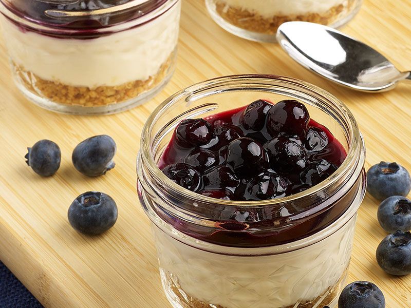 Blueberry Cheesecake Jar - 210 Ml