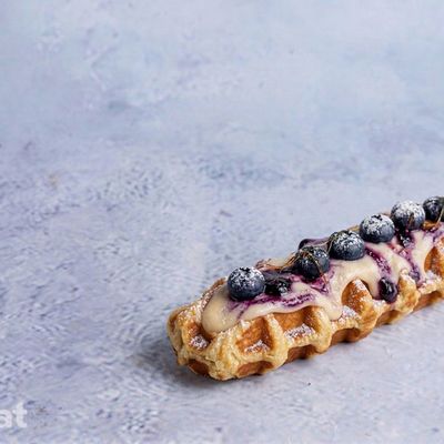 Blueberry Cream Stick Waffle