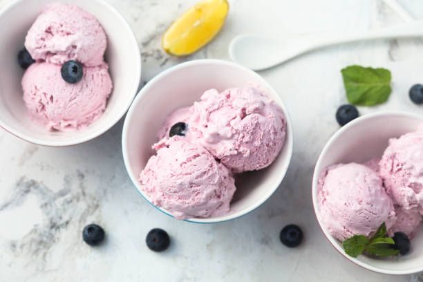 Blueberry Ice Cream