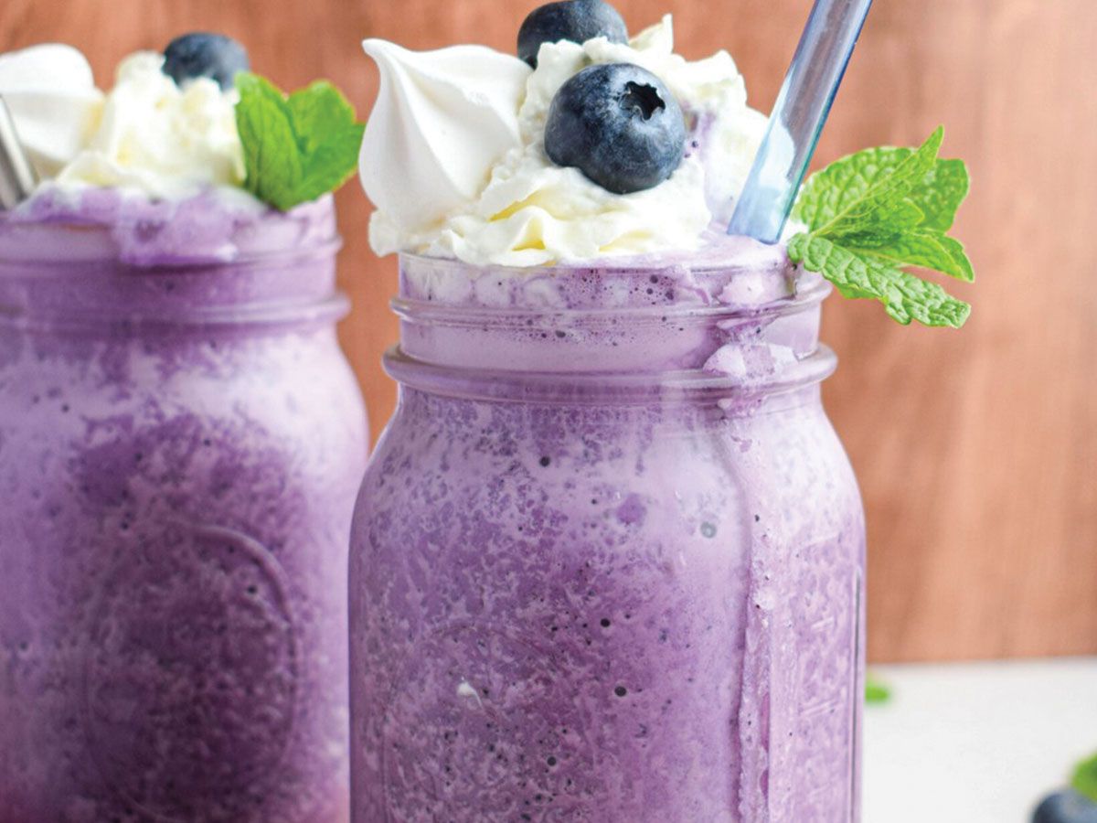 Blueberry Milkshake
