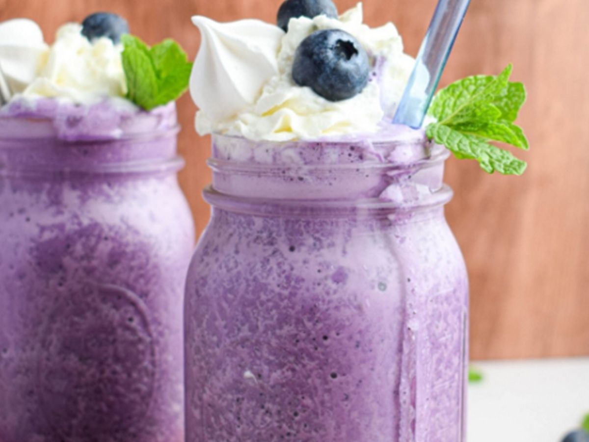 Blueberry Milkshake