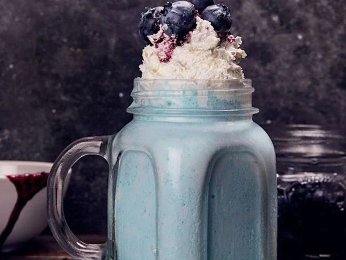 Blue Berry Milk Shake