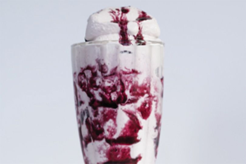Blueberry Milkshake