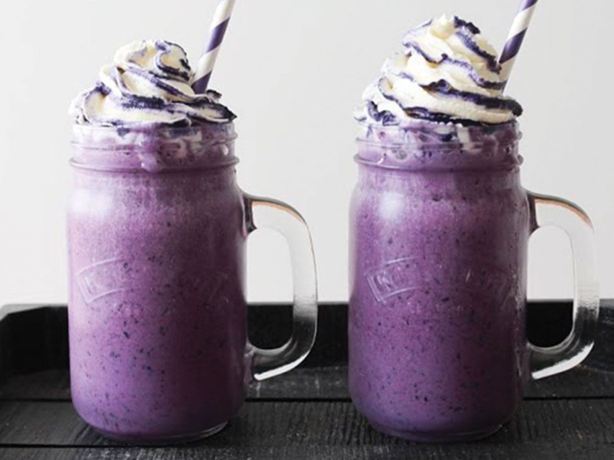 blueberry milkshake