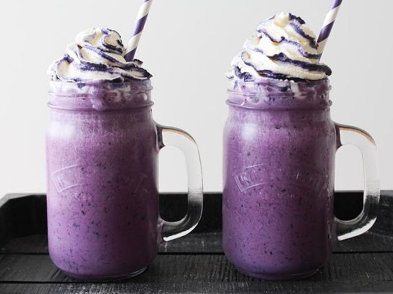 Blueberry Milkshake