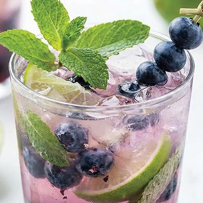 Blueberry Mojitos