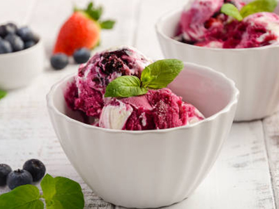 Blueberry Sundae
