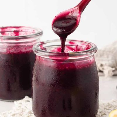 Blueberry sauce