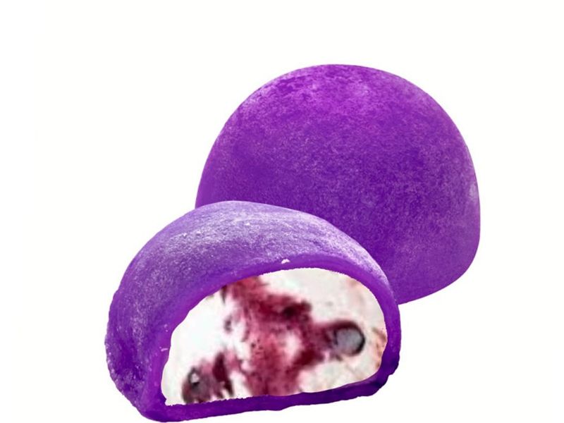 Blueberry Yogurt Mochi