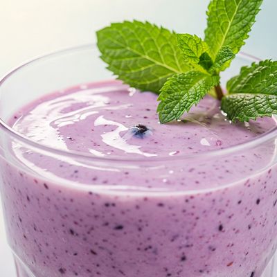 Blueberry yogurt