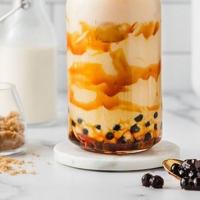 Boba Milk Tea Caramel
