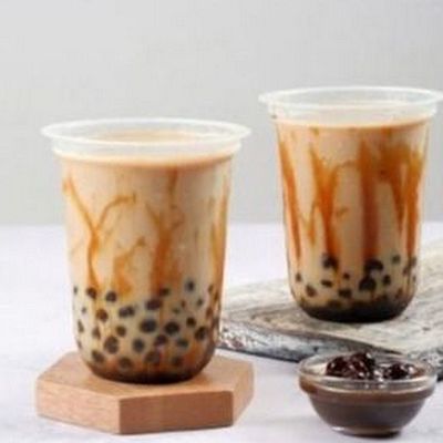 Boba Caramel Frappe