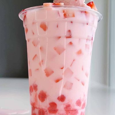 raspberry cream