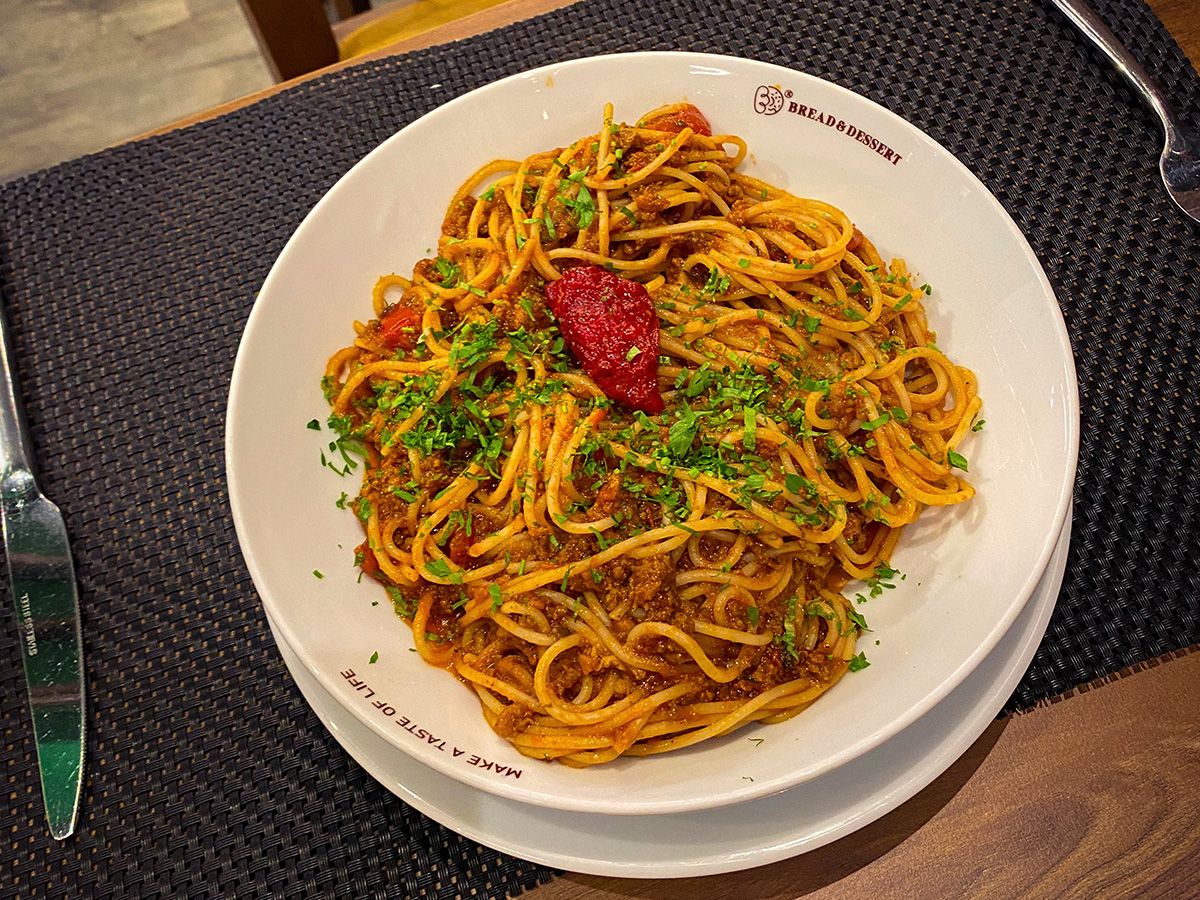 Bolognese pasta