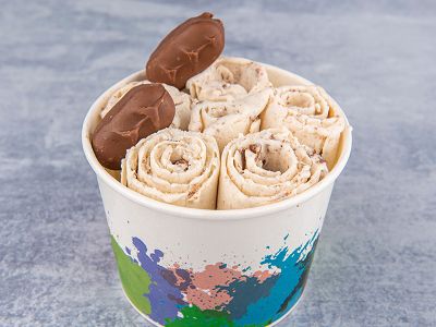 Bounty ice cream roll
