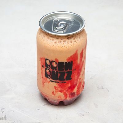 Blended Strawberry Cheesecake Latte