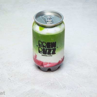 Iced Blueberry Matcha