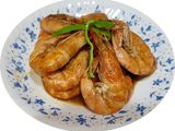 Braised Shrimp Platter