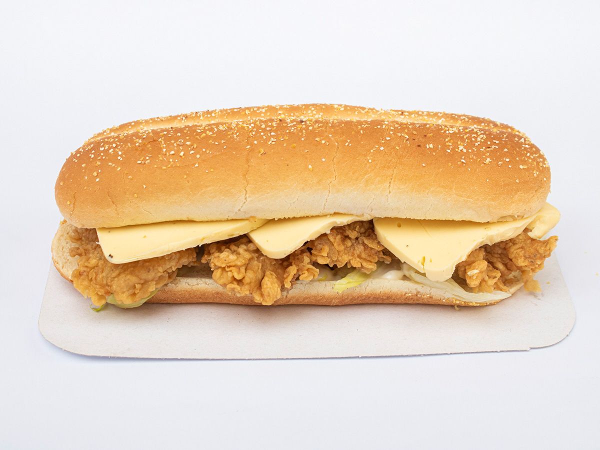 Double Zinger with Cheese Sandwich