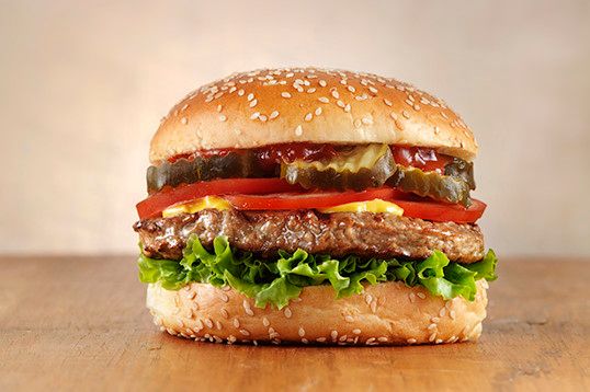 Buffalo Beef Burger Sandwich