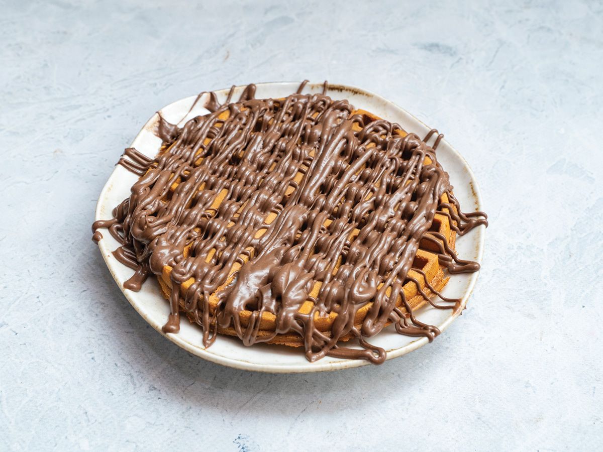 Chocolate Waffle Sandwich