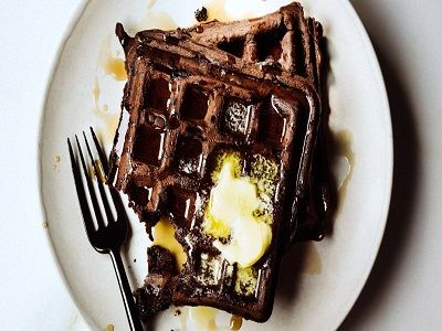 Brown Chocolate Waffle