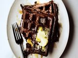 Brown Chocolate Waffle